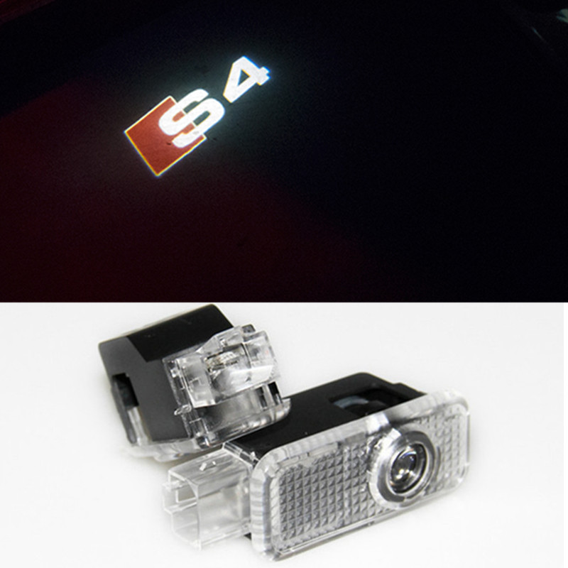 Car Door Welcome Light For Audi A3 A4 A5 A6 A7 A8 R8 Q5 Q7