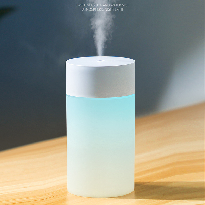 Ultrasonic Humidifier with LED Light, 260 Ml