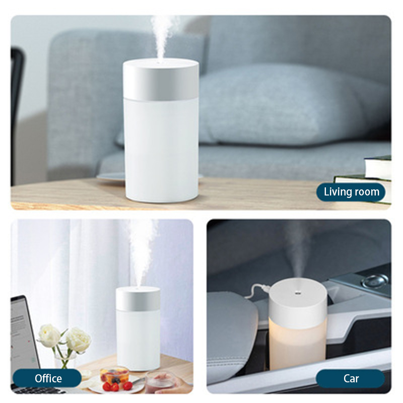 Ultrasonic Humidifier with LED Light, 260 Ml