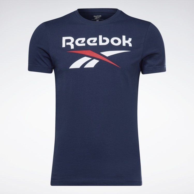reebok official 2022 new men's Tee Classic Versatile athleisure short sleeve Tee HG2423