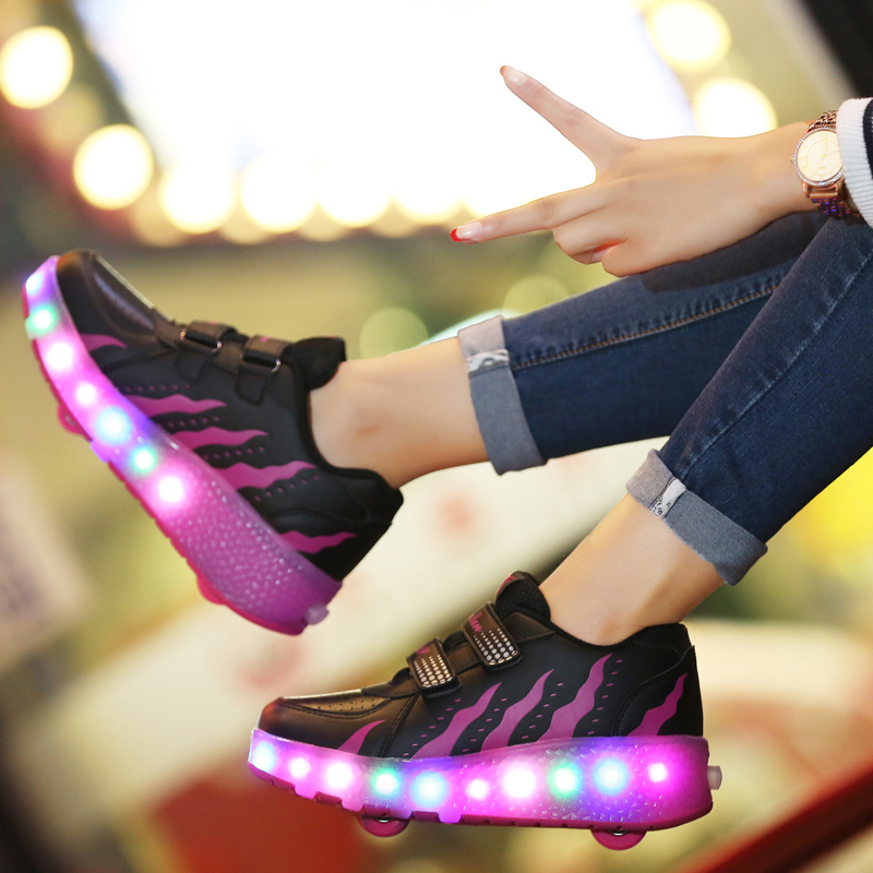 chaussure roulette garcon