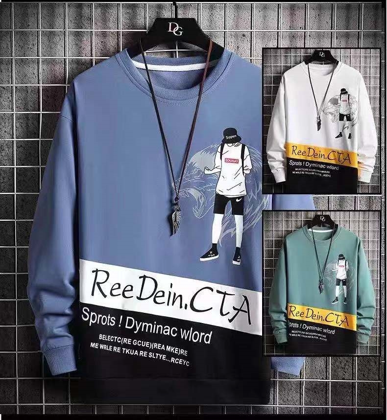 Suya Clothing NEW! เสื้อแขนยาว เสื้อหนาว แฟชั่นฮิปฮอป สไตล์เกาหลี รุ่นหลวม สินค้าคุณภาพสูง รุ่นNTC29