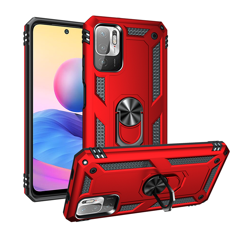 Etui na Xiaomi Poco X3 NFC M3 Pro 5G F3 Redmi 9C 9A 9S 9T Note 10 9 Pro Max Kickstand Anti-scratch PC + TPU - torba na telefon - Ochrona i funkcjonalność - SEO_ALT_TITLE - 7