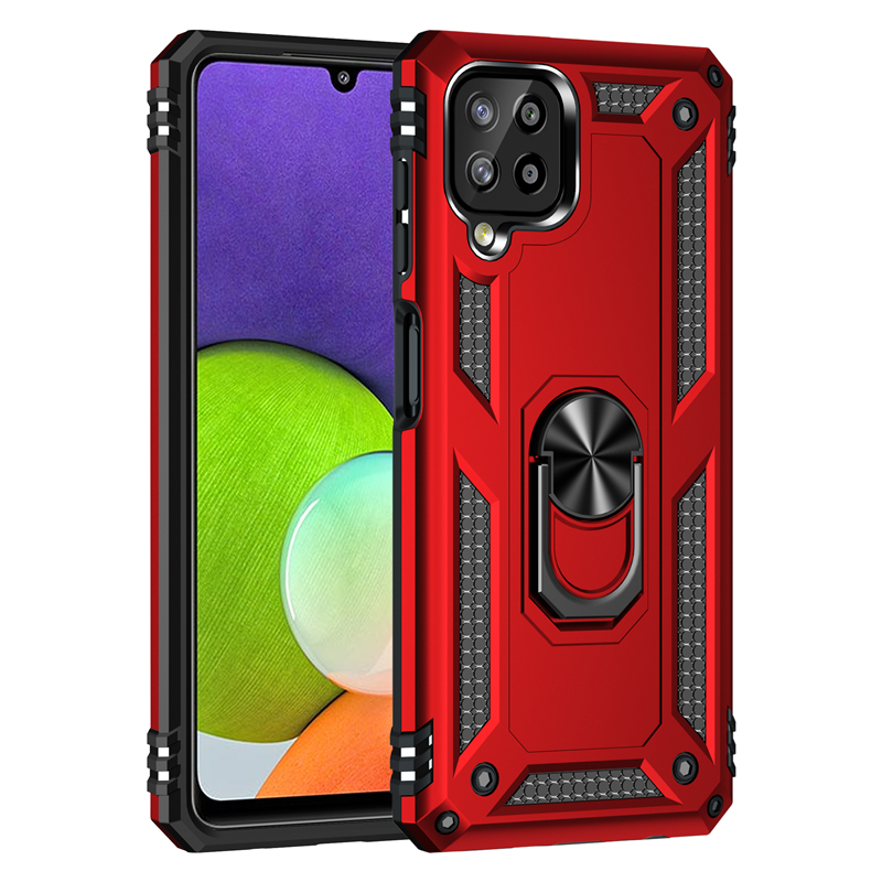 Etui Anti-knock PC + TPU do Samsung Galaxy A22 5G A02 A12 A32 A52 A72 A91 S20 S21 FE M31 A21S A31 20 A72 - Podpórka i okładka - SEO_ALT_TITLE - 10