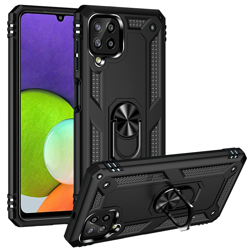 Etui Anti-knock PC + TPU do Samsung Galaxy A22 5G A02 A12 A32 A52 A72 A91 S20 S21 FE M31 A21S A31 20 A72 - Podpórka i okładka - SEO_ALT_TITLE - 7