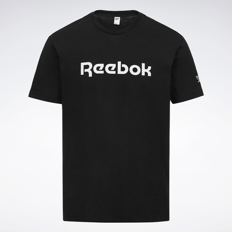 Reebok Official Men's TEE Classic LOGO Simple Sports Casual Versatile Short Sleeve T-shirt GR8484