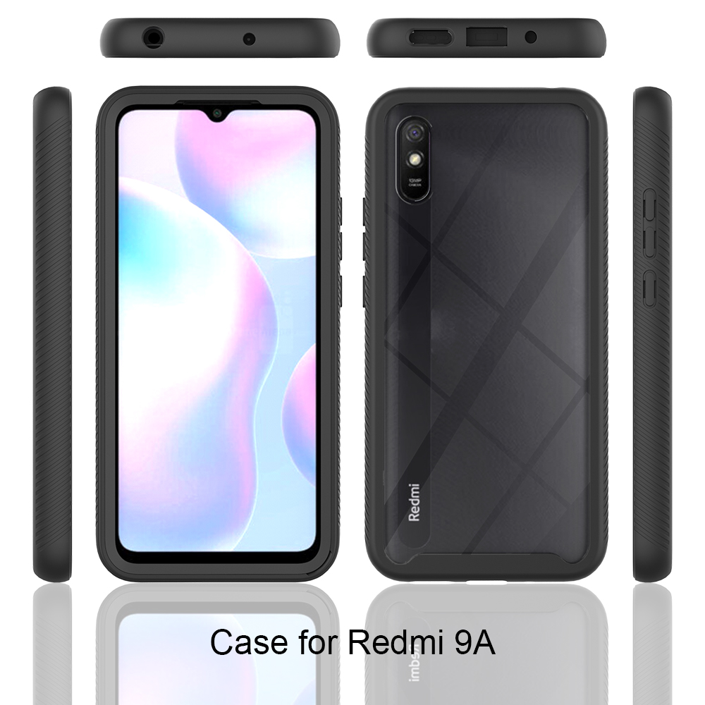 Ochronna twarda obudowa do Xiaomi Redmi 9A 9C 9S 8 Pro Mi 10T 5G Poco X3 - krystalicznie czysta - SEO_ALT_TITLE - 3